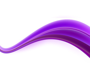 Abstract decor wave vector background illustration curve line art design