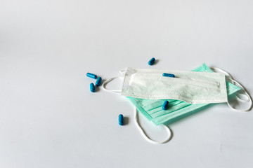  Covid-19 medical disposable face mask The new coronavirus pneumonia received the official name...