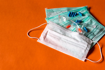  Covid-19 medical disposable face mask The new coronavirus pneumonia received the official name...