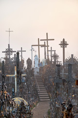 Hill of Crosses (Kryziu kalnas), a famous site of pilgrimage in northern Lithuania.