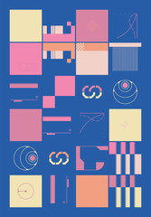 Fototapeta premium Technology Abstract Vector Pattern Design