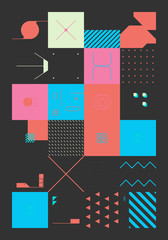 Technology Abstract Vector Pattern Design