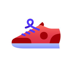Sneaker or running shoes. Type of footwear
