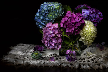 flowers in a pot