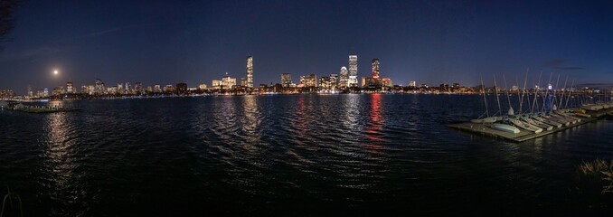 Back Bay Boston Night