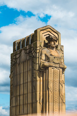 Guardian of Traffic in Cleveand Ohio