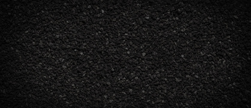 Black background made of small gravel - gravel path texture - aquarium background texture