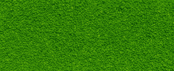 Fototapeta na wymiar Green background made of small gravel - gravel path texture - aquarium background texture