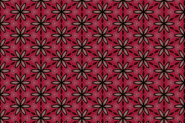 seamless floral pattern with flowers