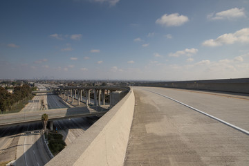 Vacant Los Angeles HIghways - COVID-19