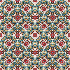 Vintage floral seamless pattern