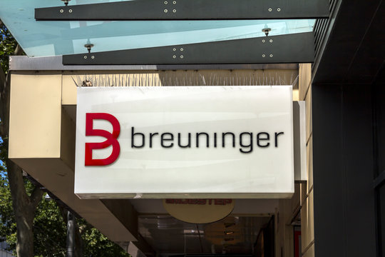 Karlsruhe, Germany - July 4, 2019: Breuninger department store in Karlsruhe, Germany. Breuninger is a department store chain from Stuttgart, Germany. It has 11 stores in Germany.