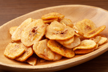 バナナチップス