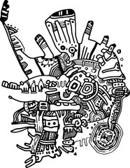 abstract author's pattern