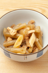 フキの煮物