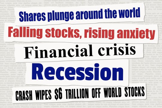 Recession news headlines