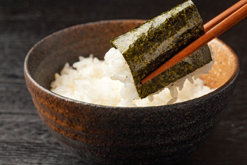 海苔とご飯