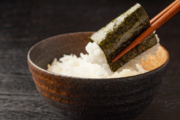 海苔とご飯