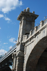 The bridge over the Moscow River in Moscow.