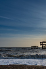 Brighton's derelict West Pier is one of the most identifiable and photographed landscapes in the city