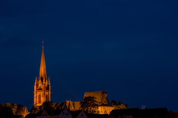 Obraz premium Kirche in der Nacht