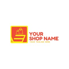 Simple Shop Logo Template