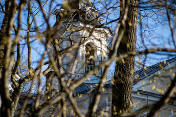 Sity Pushkin TSARSKOSELSKY MUSEUM-LYCEUM Bell tower,Russia