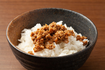 肉味噌ご飯