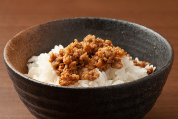 肉味噌ご飯