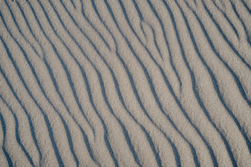 Patterns of Sand. Abstract shot of beautiful sand