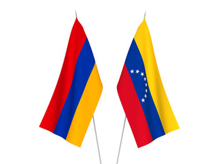 Armenia and Venezuela flags