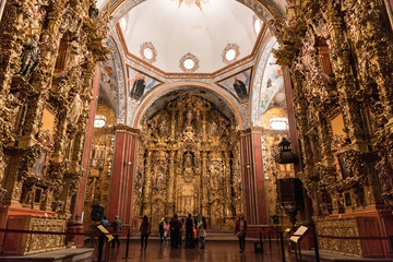 Obraz premium Templo de San Francisco Xavier Vista