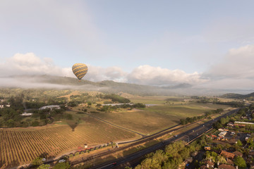 Napa Valley Hot Air Balloon Viewpoints