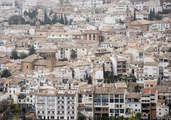 Obraz premium View of city in Spain