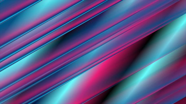 Violet blue smooth stripes abstract tech motion background. Seamless looping. Video animation Ultra HD 4K 3840x2160