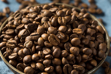 Dry Organic Espresso Coffee Beans
