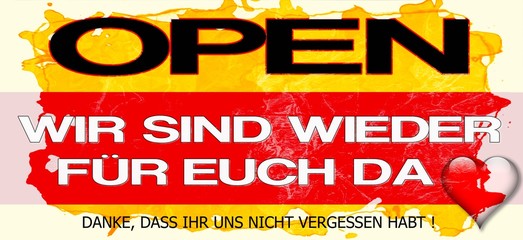 Obraz premium re-opening