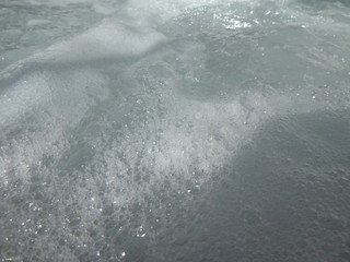 Schaum im Whirlpool