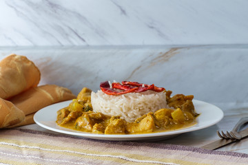 Indian Curry Chicken Korma