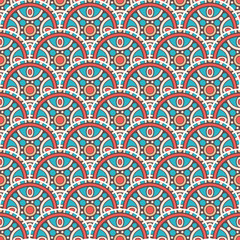 Vintage floral seamless pattern