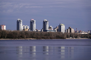 Elite buildings in the city of Kiev