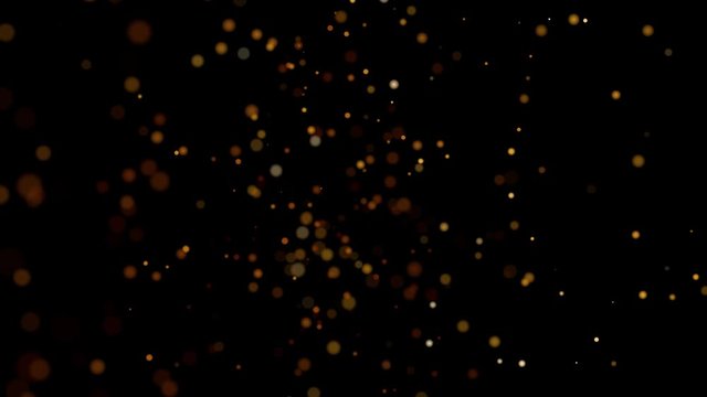 Sparkles floating high resolution video illustration