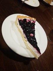 piece of cake on a plate