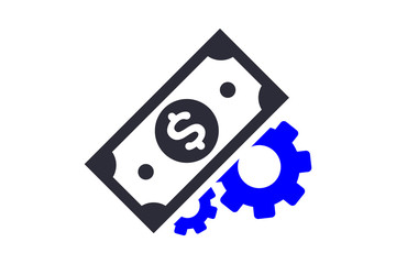 earning money icon vector illustration