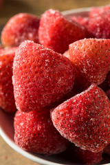 Organic Frozen Red Strawberries
