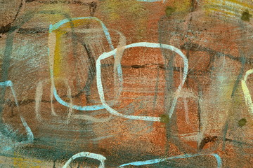 graffiti on the wall