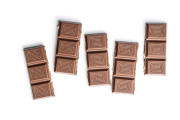 Milk chocolate bars