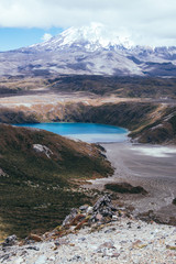 Emerald lakes at Tongariro Northern Circuit trek