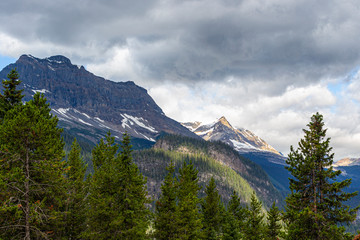 Obraz premium Canadian Rockies, Banff Natonal Parc, Glacier National Parc, Transcanada Hwy
