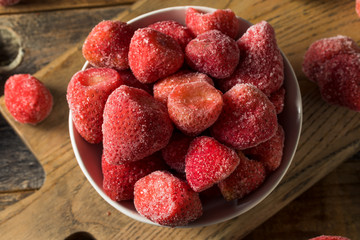 Organic Frozen Red Strawberries